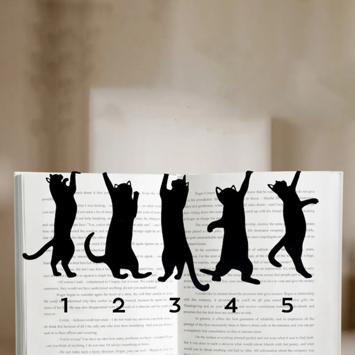 π±π Cat Silhouette Bookmarks β Fun & Functional Reading Companions!