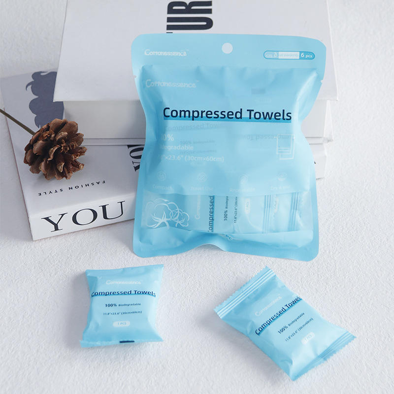๐งป Disposable Compressed Towels โ Portable Travel Cleaning Wipes