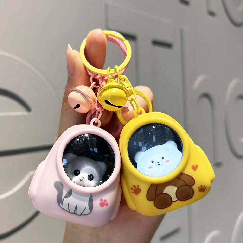 Cute Pet Digital Keychain Toy โ Interactive Mini Companion!