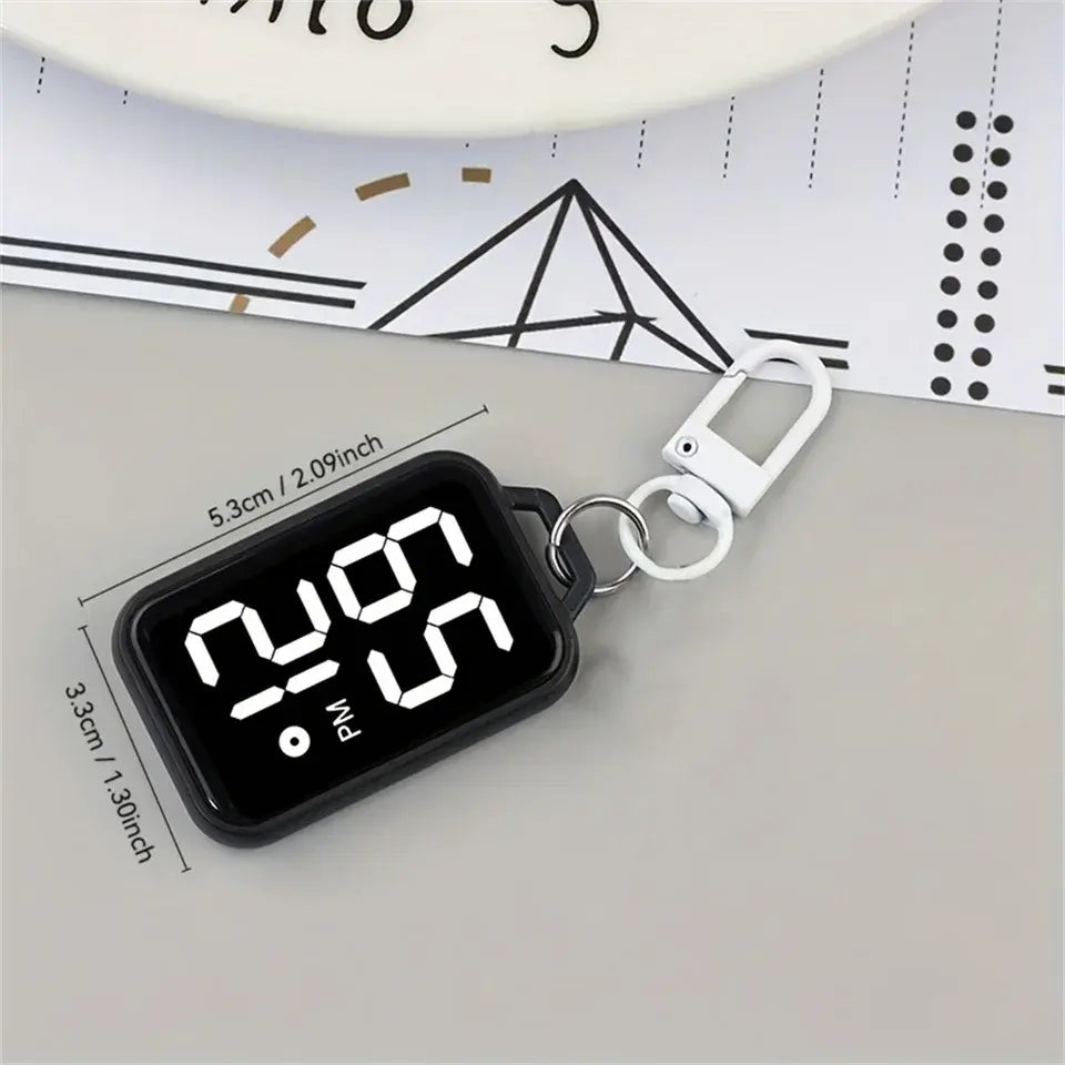 β°β¨ Cute Mini LED Clock Keychain β¨π