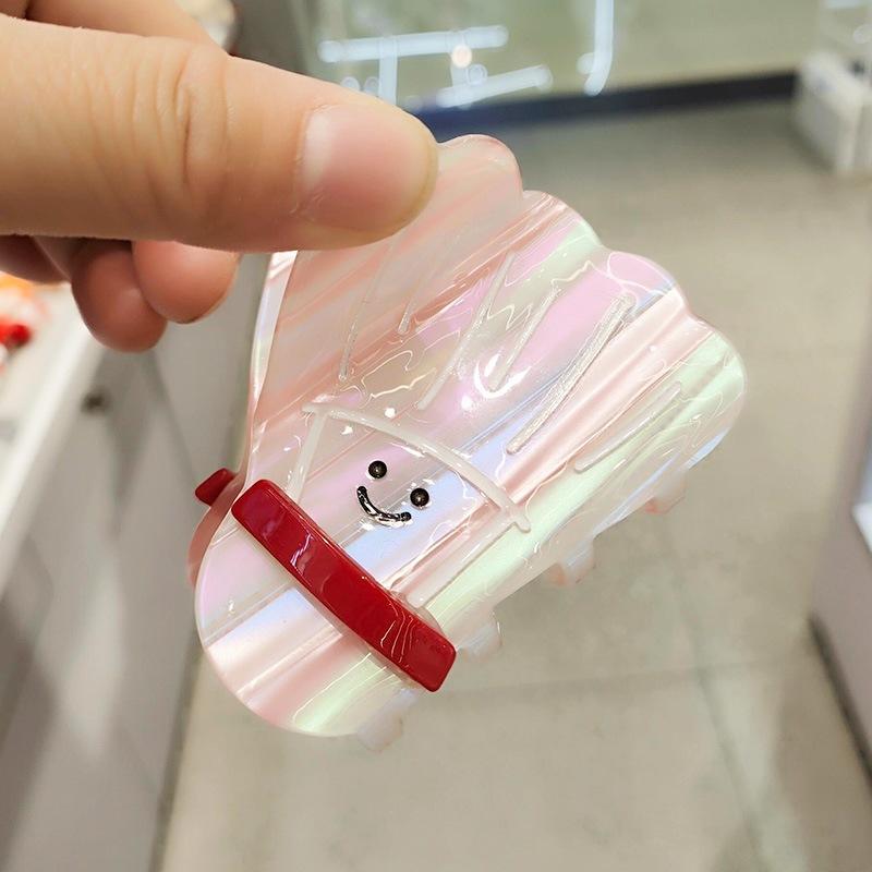 Personalized White Badminton Hairpin 🎀🏸✨