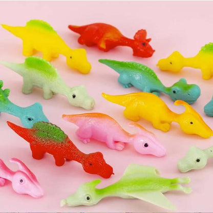 🦖 Stretchy Catapult Dinosaur Toy