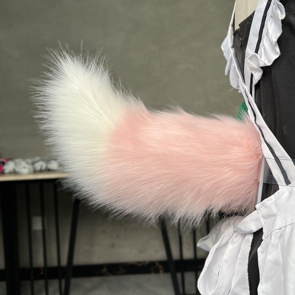 Fluffy Tail Car Decoration 🚗🦊✨
