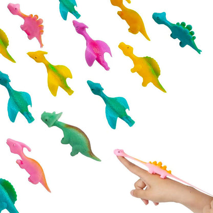 🦖 Stretchy Catapult Dinosaur Toy