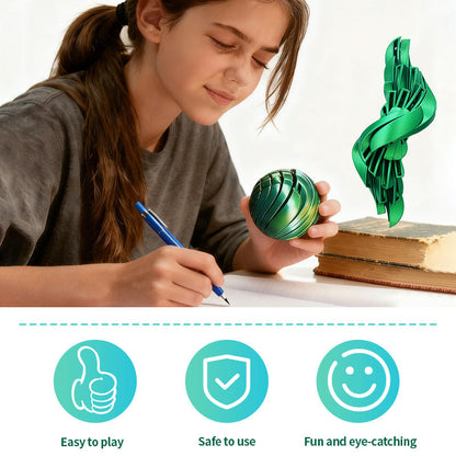 🌀 Slime Ball Fidget Toy – Transforming Stress Relief Desk Toy