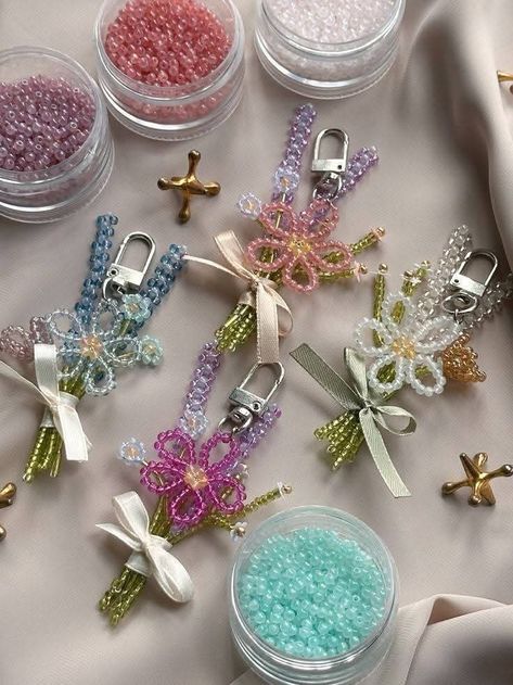 Flower Keychain