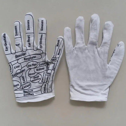 Gloves Hand Reflexology Tools (1 Pair)