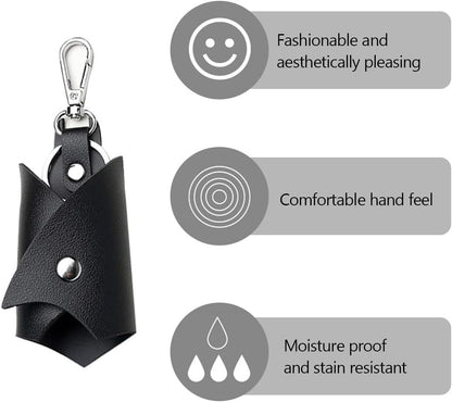 Batman Leather Keychain 🦇🔑