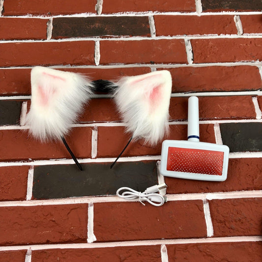 Animated Cat Ear Headband with Motion Ears